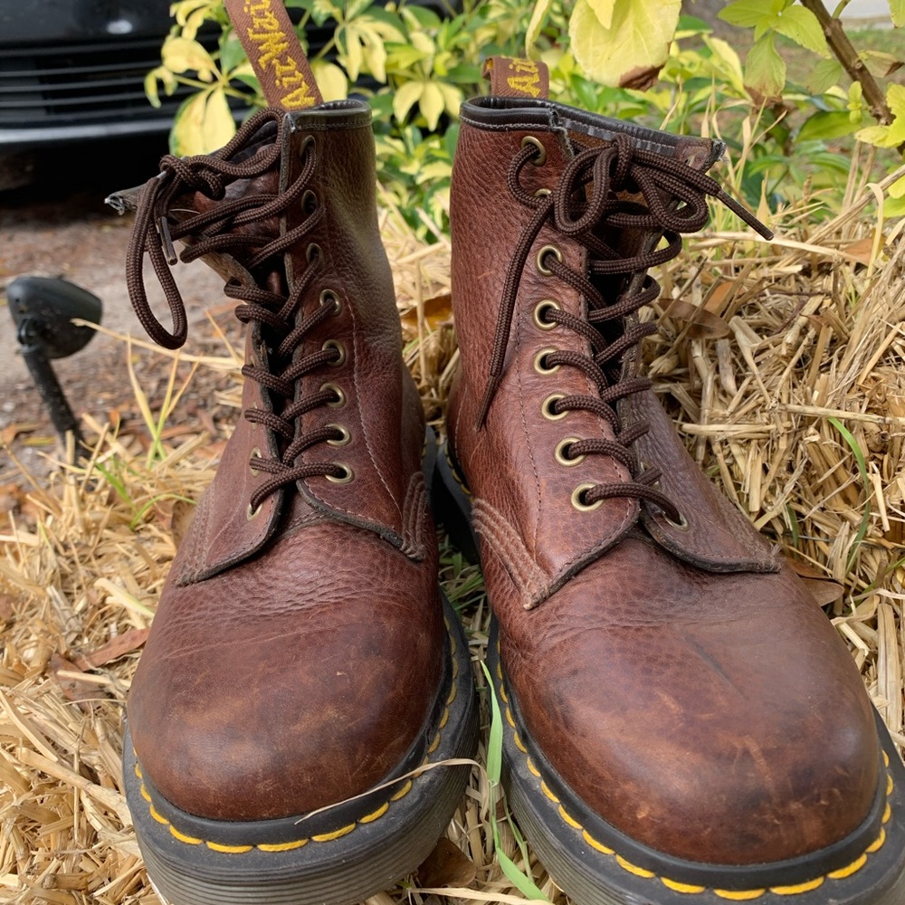 Brown Dr. Martens